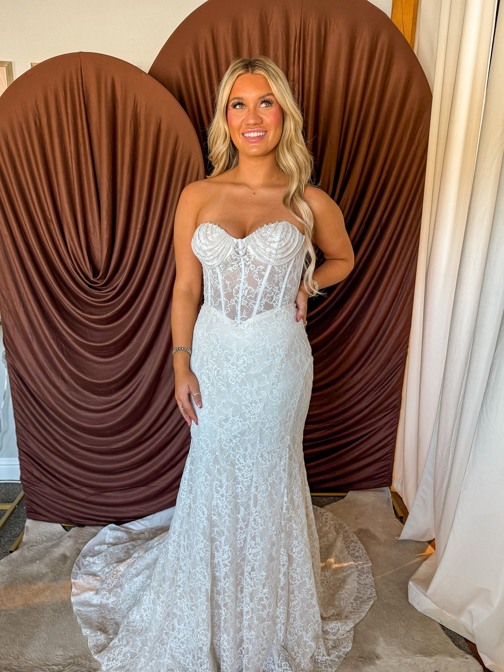 Hibiscus Wedding Dress