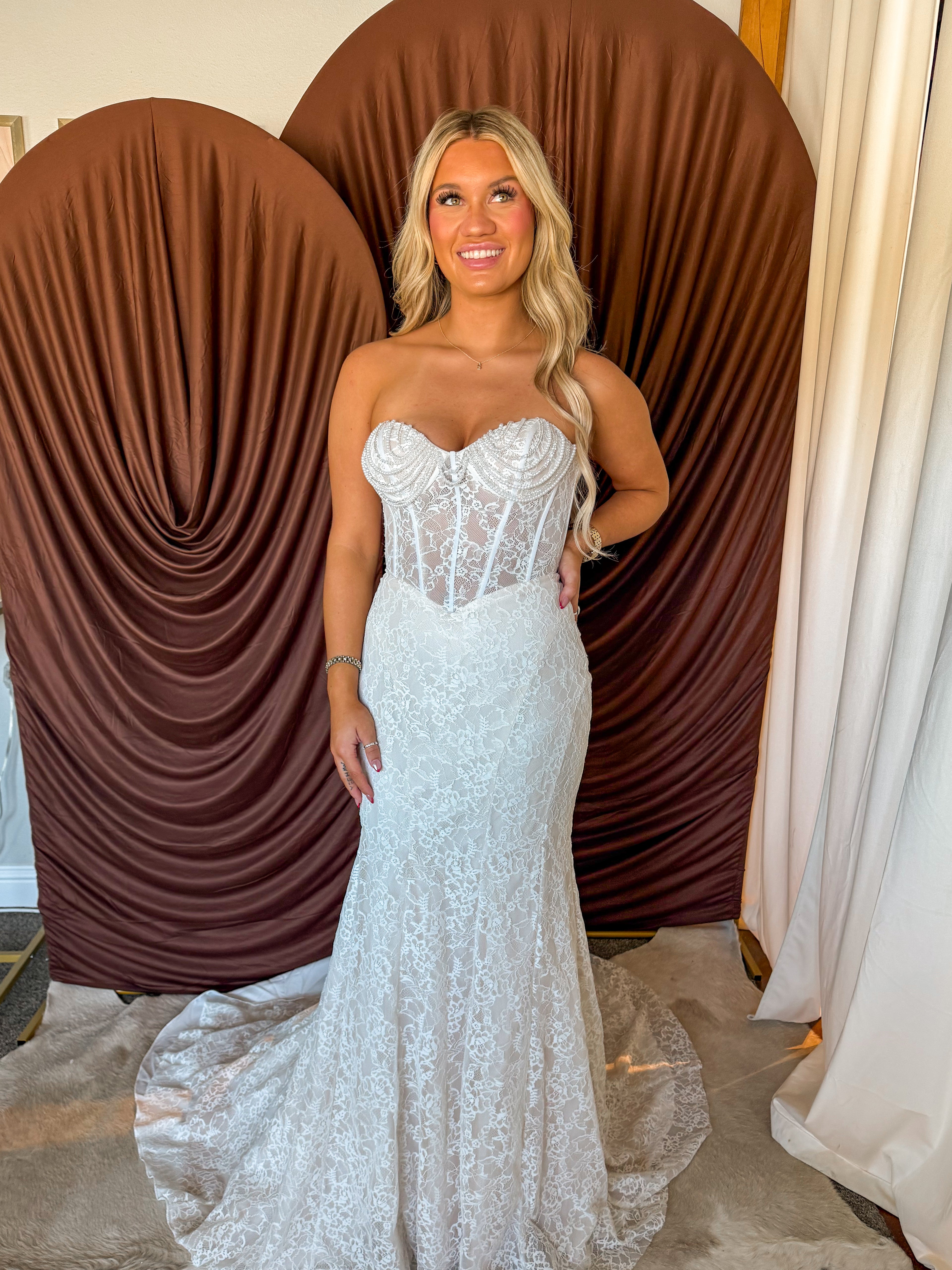 Hibiscus Wedding Dress