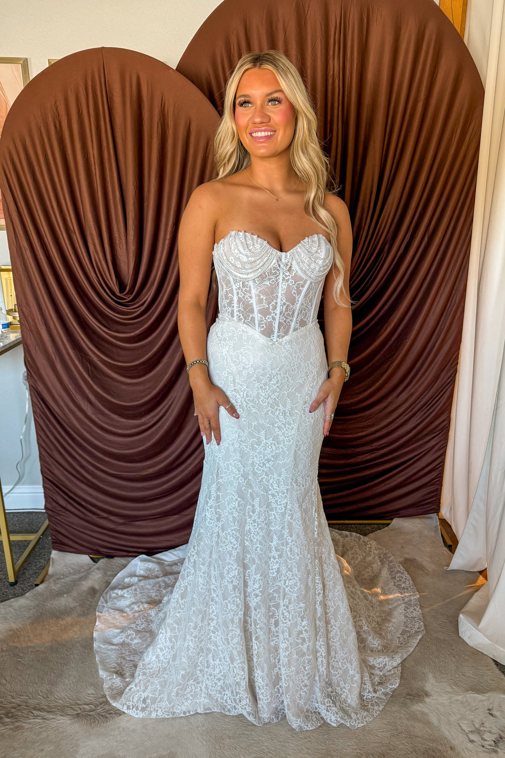Hibiscus Wedding Dress