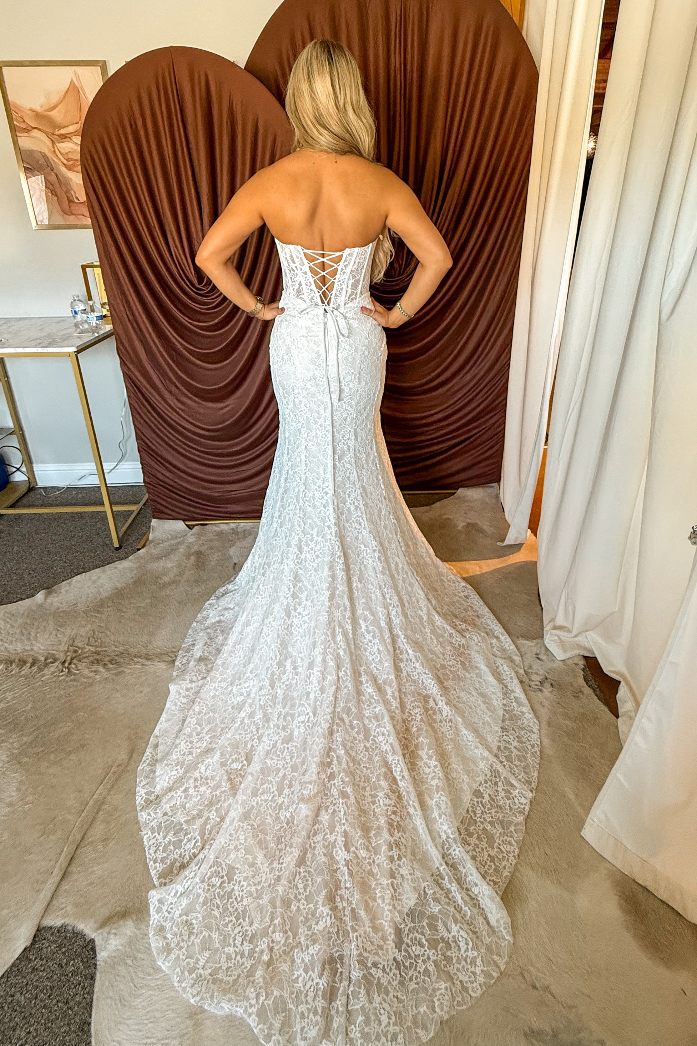 Hibiscus Wedding Dress